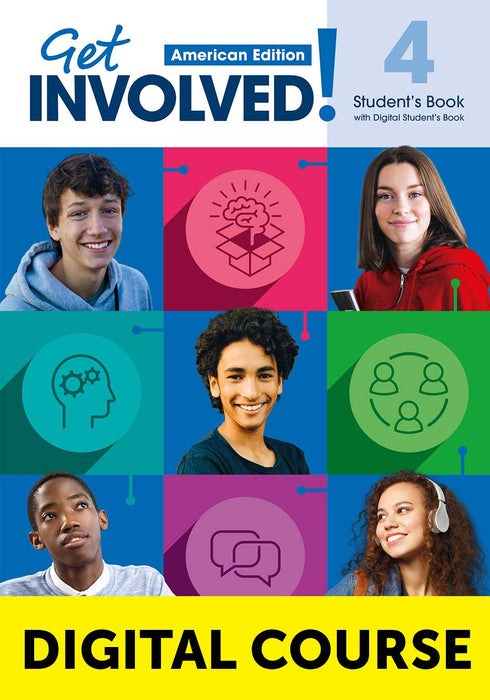 Get Involved! American Edition Level 4 Digital Student's Book with App and Digital Workbook