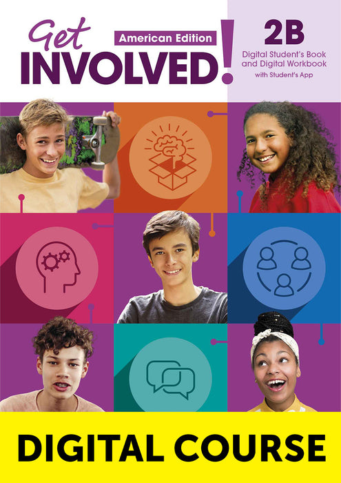Get Involved! American Edition Level 2B Digital Student's Book and Digital Workbook with App