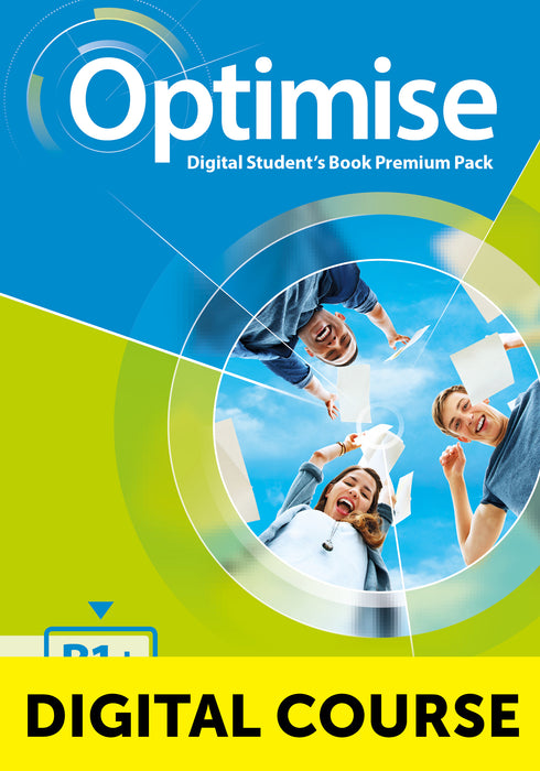 Optimise B1+ Digital Student’s Book with Student’s Resource Centre (code only)