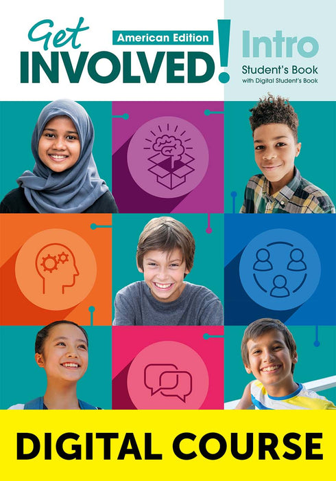 Get Involved! American Edition Intro Digital Student's Book with Student's App and Digital Workbook