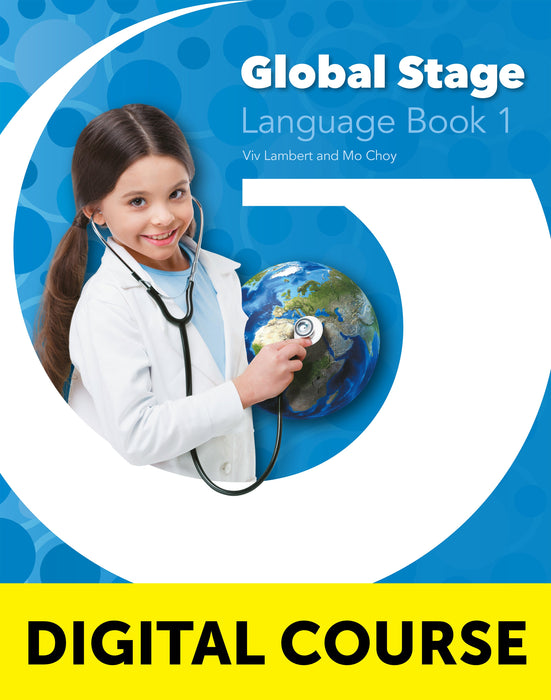 Global Stage Level 1 Digital Literacy Book and Digital Language Book with Navio App