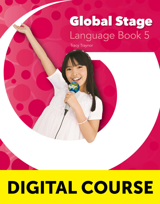 Global Stage Level 5 Digital Literacy Book and Digital Language Book with Navio App