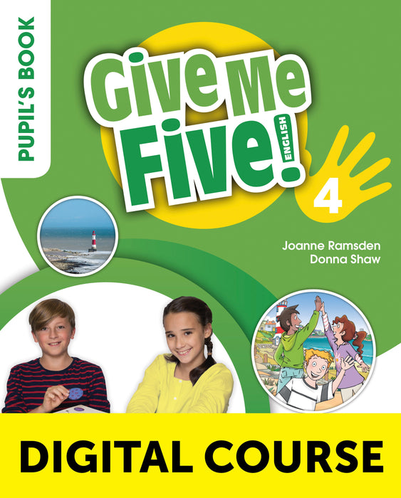 Give Me Five! Level 4 Digital Pupil’s Book with Navio App and Digital Activity Book