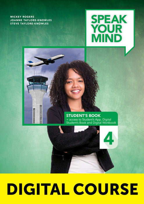 Speak Your Mind Level 4 Digital Student’s Book + Digital Workbook and Student’s App