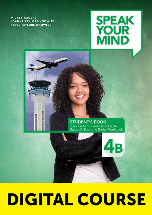 Speak Your Mind Level 4B Digital Student’s Book and Digital Workbook with App